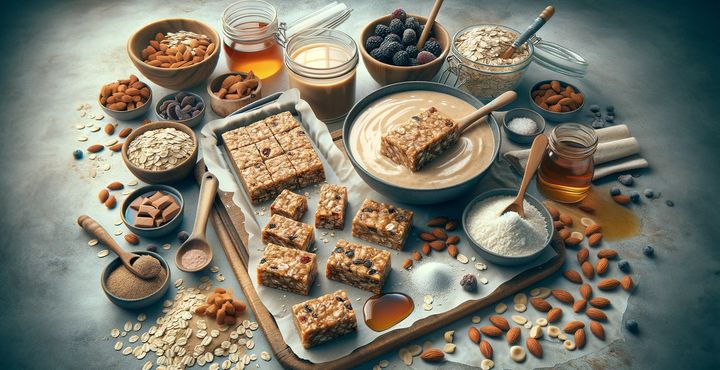 Barres énergétiques à la crème de riz